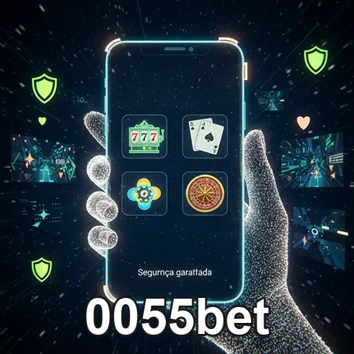 Celular com interface de depósitos pequenos no casino móvel