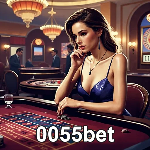 Imagem ilustrativa de casino, representando entretenimento em 0055bet, site de apostas e jogos online.