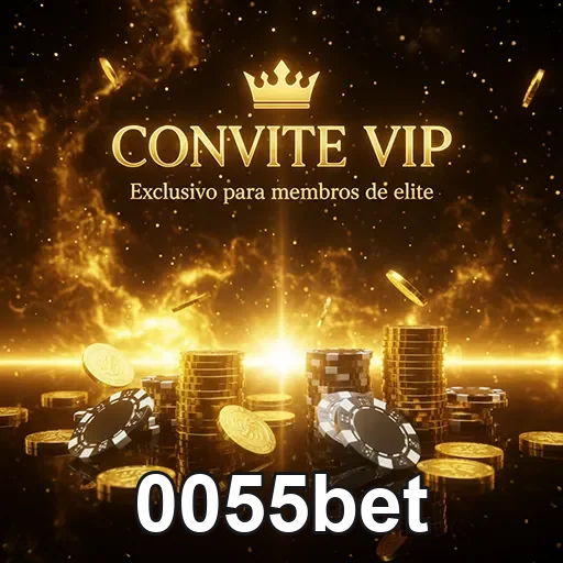 Imagem promocional do 0055bet destacando o nível VIP05 no site de apostas